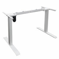 GESTELL für höhenverstellbaren Schreibtisch AXION - Weiß - Weiß, Metall (150/70/75cm) - Home Deluxe
