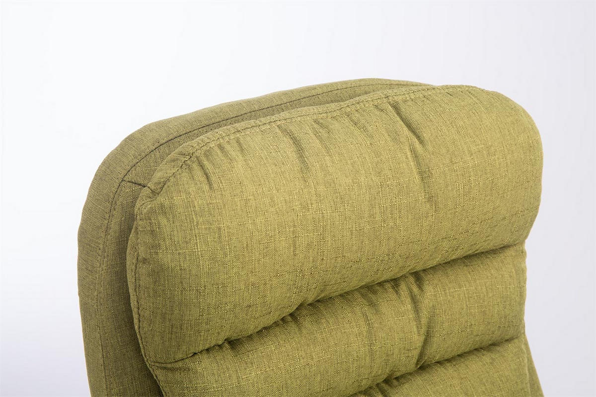 BÜROSTUHL BIG Vancom, Stoff Grün - Grün, Textil/Metall (77/122/77cm) - TPFLiving