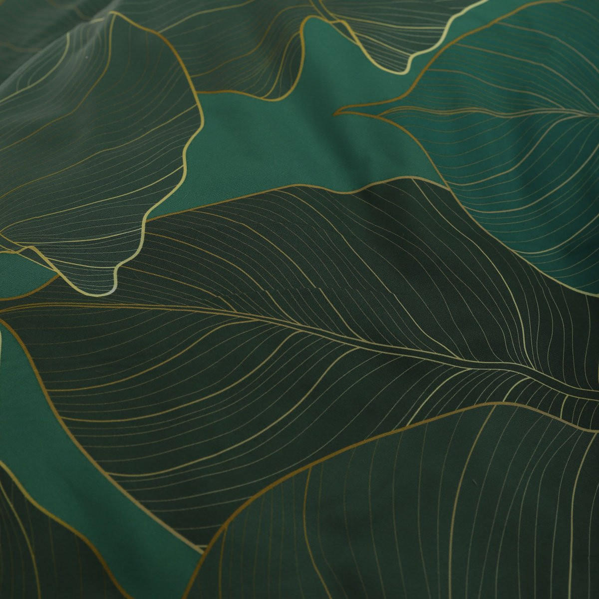 BETTWÄSCHE Gallo Mikrofaser grün 160/200 cm - Grün, Textil (160/200cm) - Homla