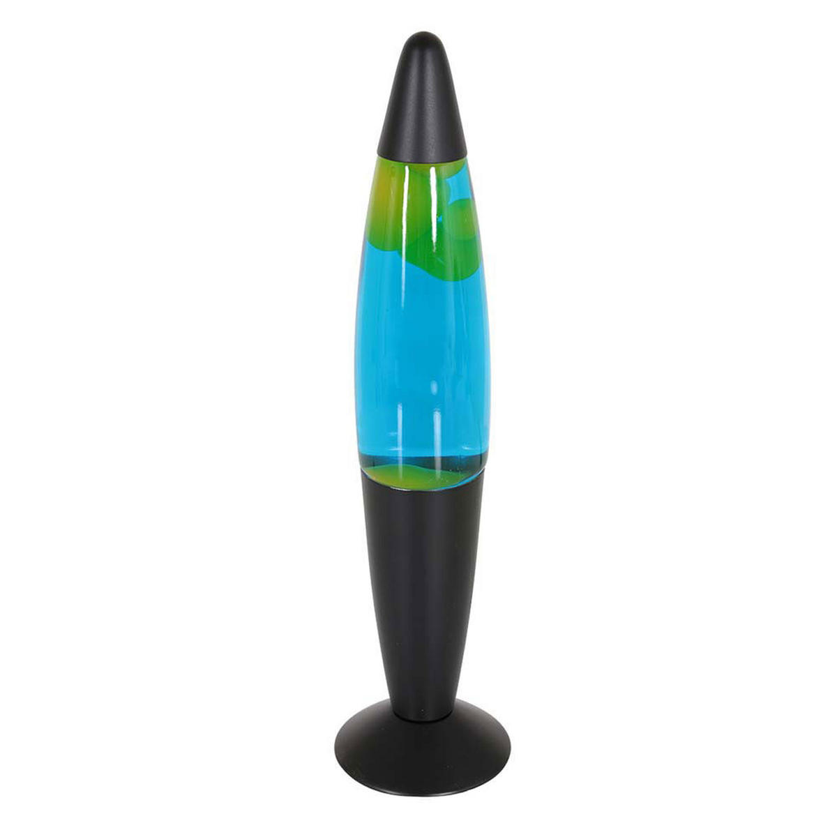 LED TISCHLEUCHTE Volcan Schwarz - Schwarz, Glas (9/9/35cm)