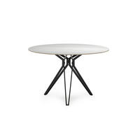 ESSTISCH Aina Schwarz 120/120/76 cm - Schwarz, Stein (120/120/76cm)