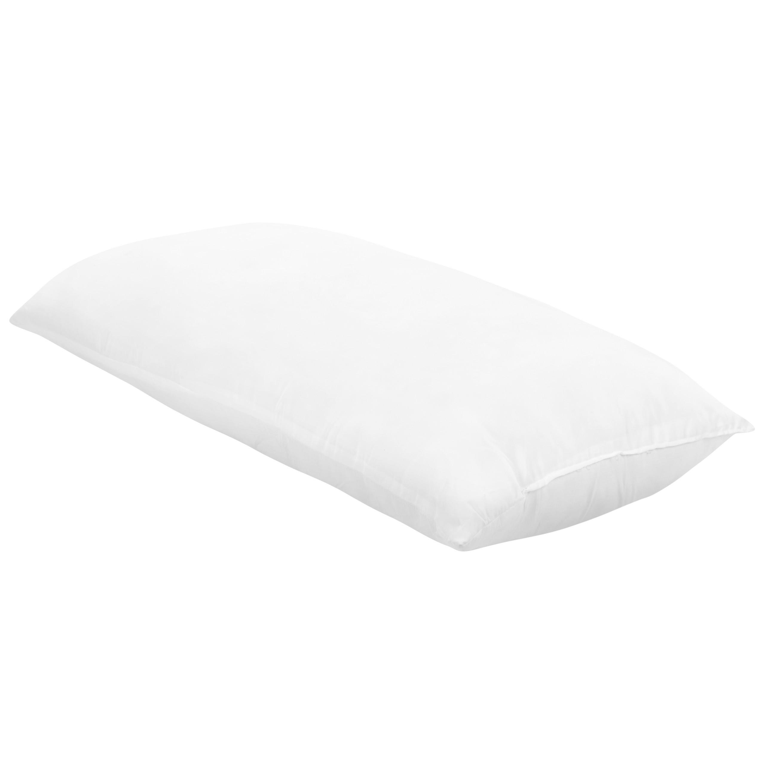 KOPFKISSEN Weiß 40/80 cm Errigal - Weiß, Textil (80/40cm) - Beliani