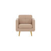 SESSEL Brest-Malmo 61 - Rosa, Holz/Textil (80/84/81cm)
