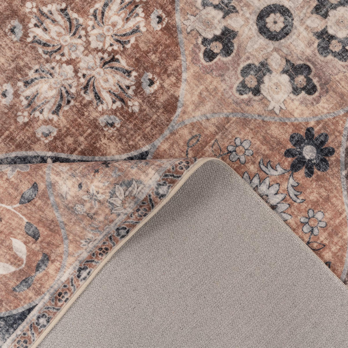 KURZFLORTEPPICH 120/160 cm Semer 421 - Beige, Kunststoff (120/160cm) - Paco Home