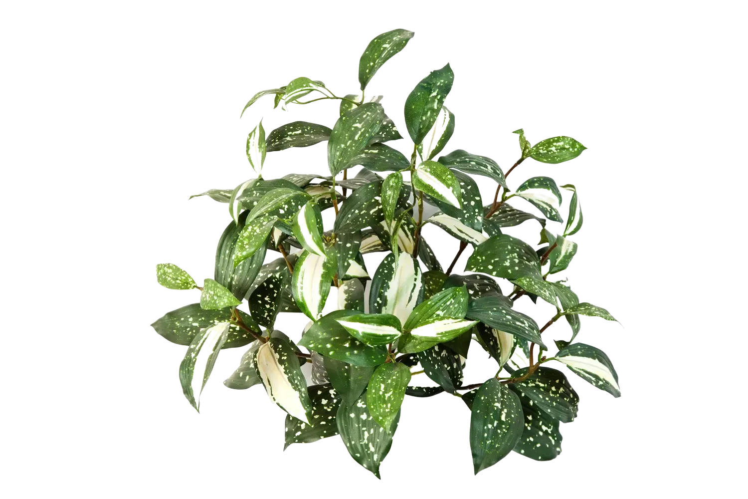 KUNSTPFLANZE Künstliche Cordyline - Lisa - Grün, Kunststoff (40cm) - aplanta