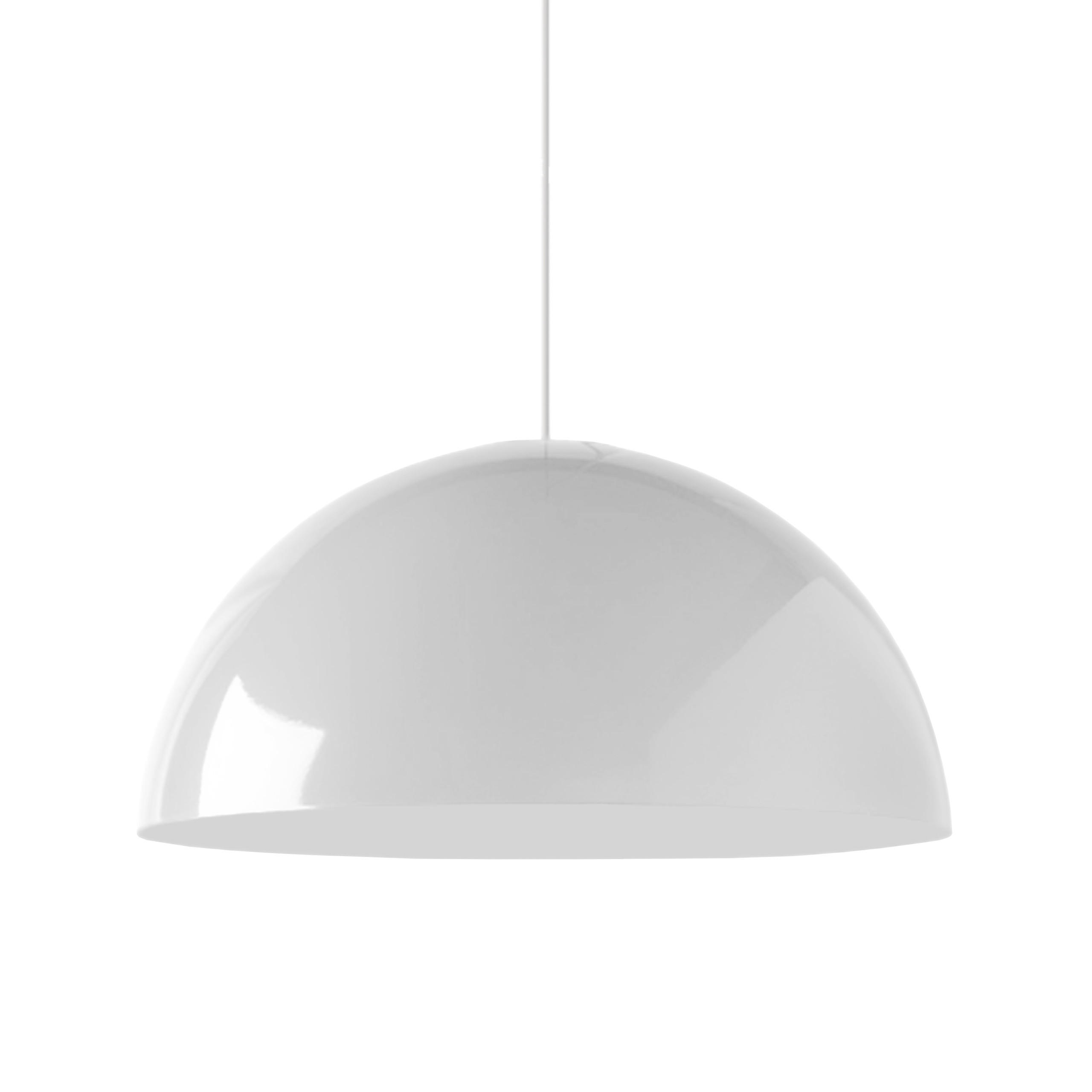 HÄNGELEUCHTE - Weiß Hochglanz, Metall (40/40/20cm) - Lumicom