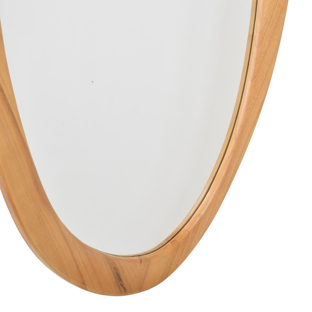 WANDSPIEGEL Yin - Eiche Bianco, Metall (60/120/4cm) - Fragix