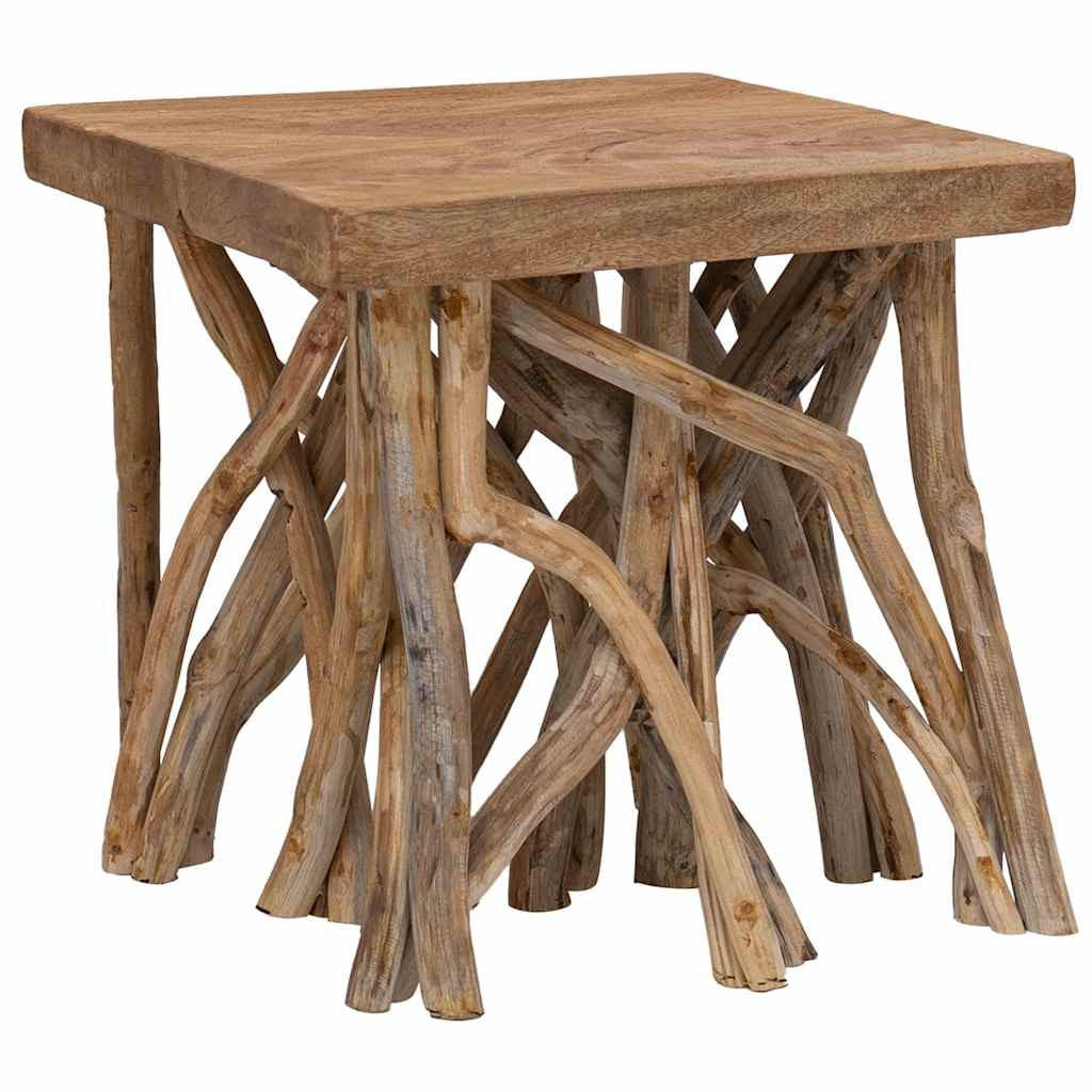 furnicato Couchtisch Braun 40x40x40 cm