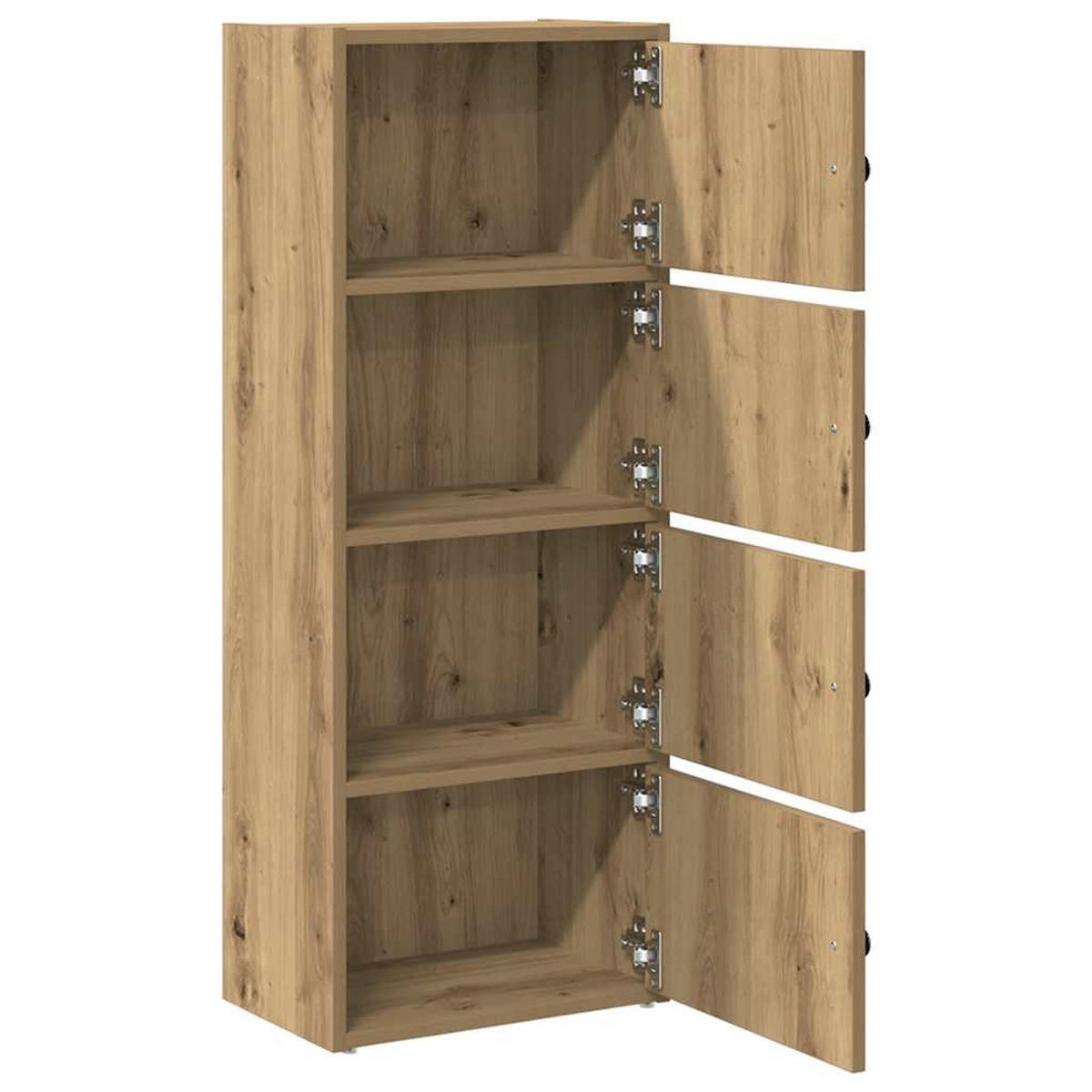 BÜCHERREGAL Artisan-Eiche 40/24/102 Cm Holzwerkstoff - Braun, Holzwerkstoff (40/102/24cm) - vidaXL