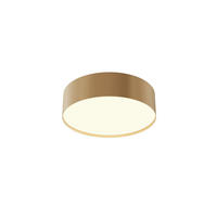 DECKENLEUCHTE Zon - Gold - 22/22/6 cm - Goldfarben, Kunststoff (22/22/6cm) - Maytoni