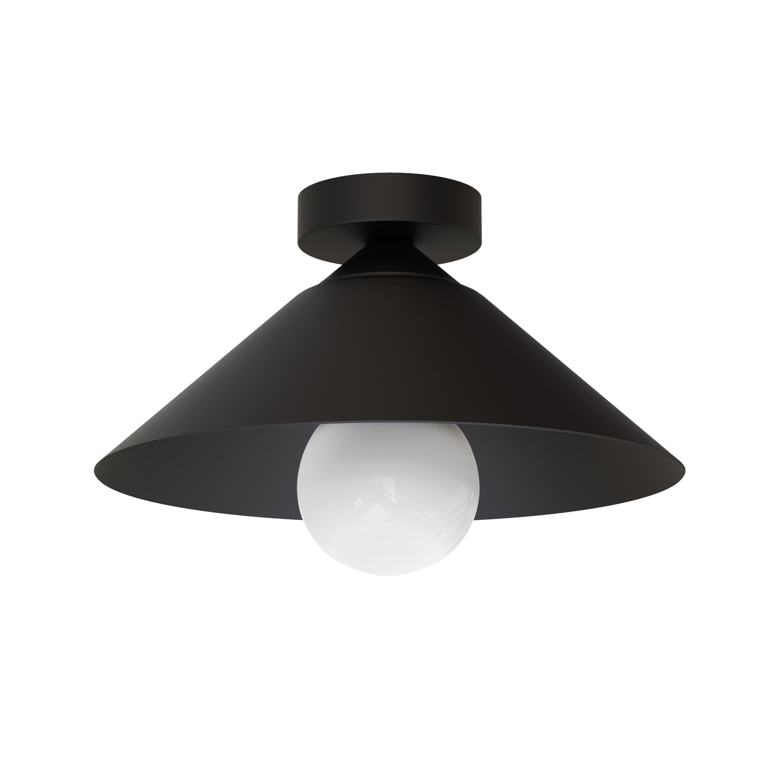 Lumicom Deckenleuchte Schwarz 25x15x25 cm
