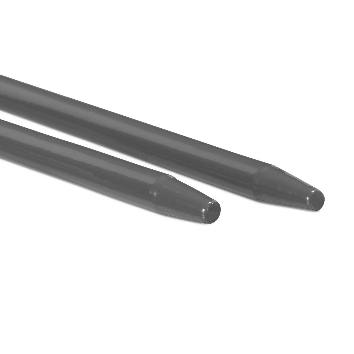 TRÁVNÍKOVÁ hrot - šedá, kov/plast (13/32/3cm) - Relaxdays