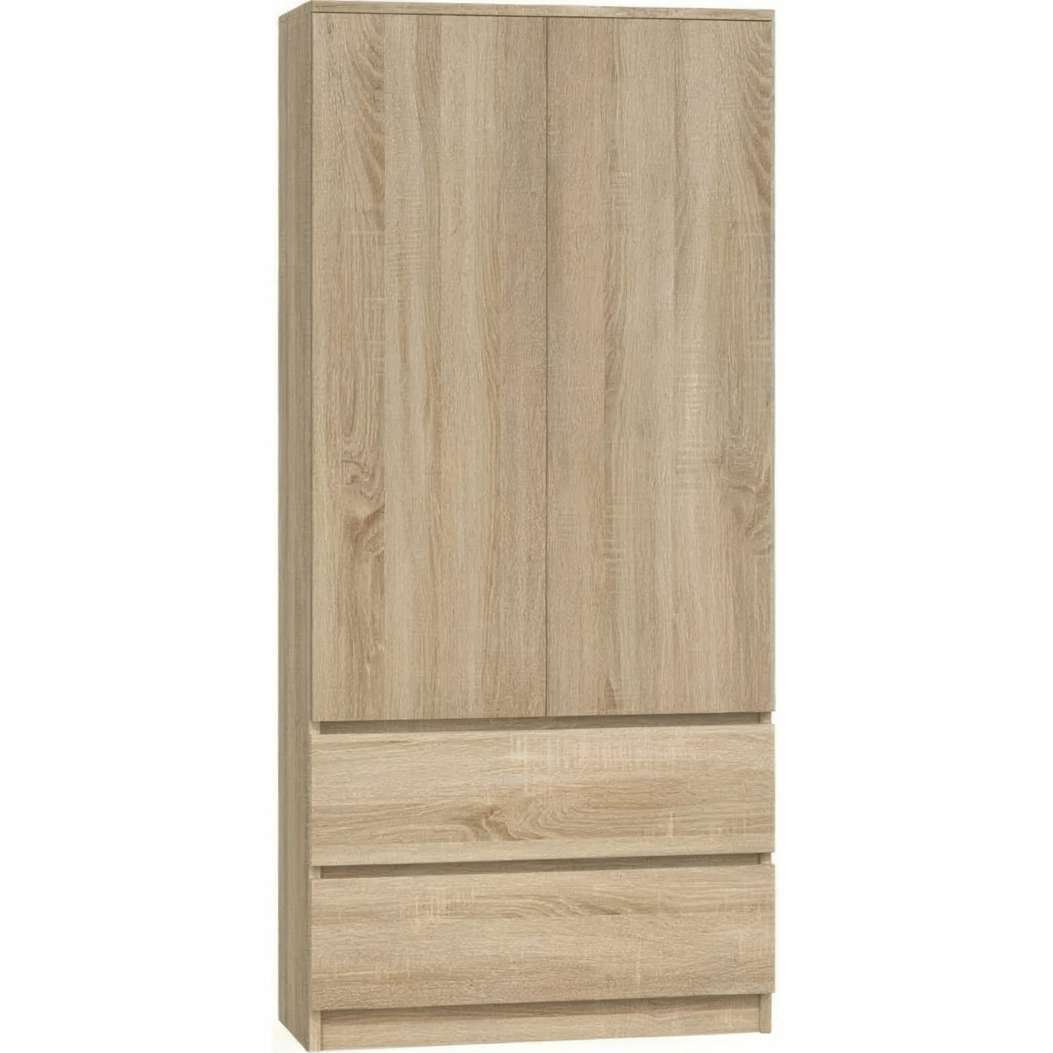 KLEIDERSCHRANK sz07 sonoma - Sonoma Eiche, Holzwerkstoff (86/180/57cm) - roe furniture