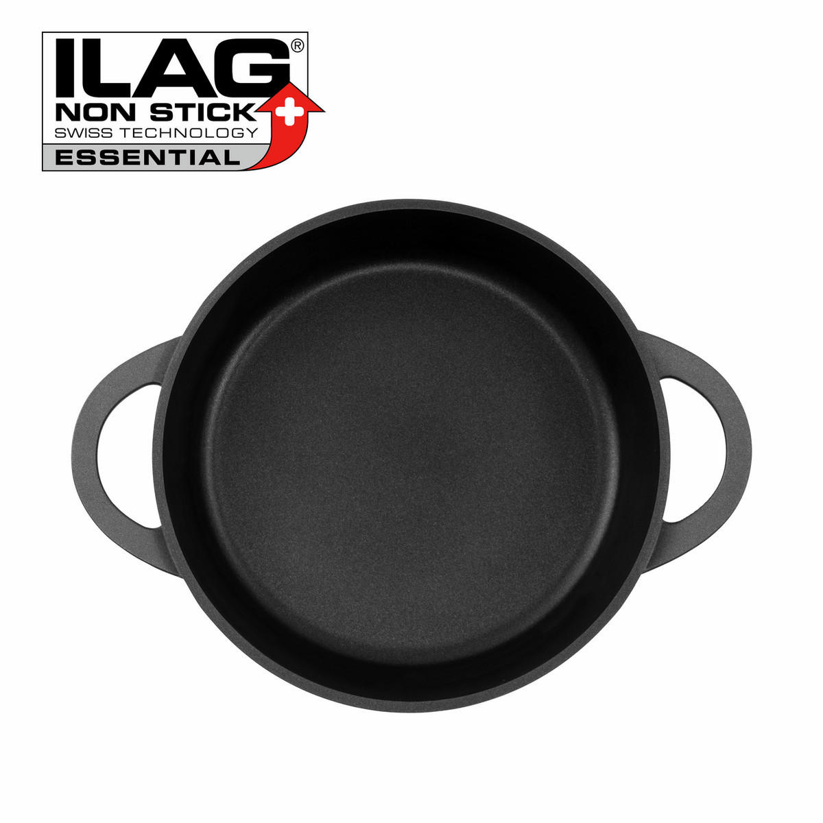 TOPFSET Atavola, Aluguss, Induktion, Antihaftbeschichtung, 8-teilig - Schwarz, Metall - KOPF