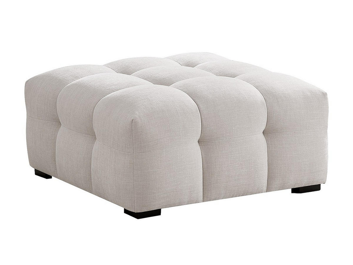 SITZHOCKER - 1 Person - Stoff - Beige - DILOME - Beige, Textil (90/45/90cm) - Vente-Unique