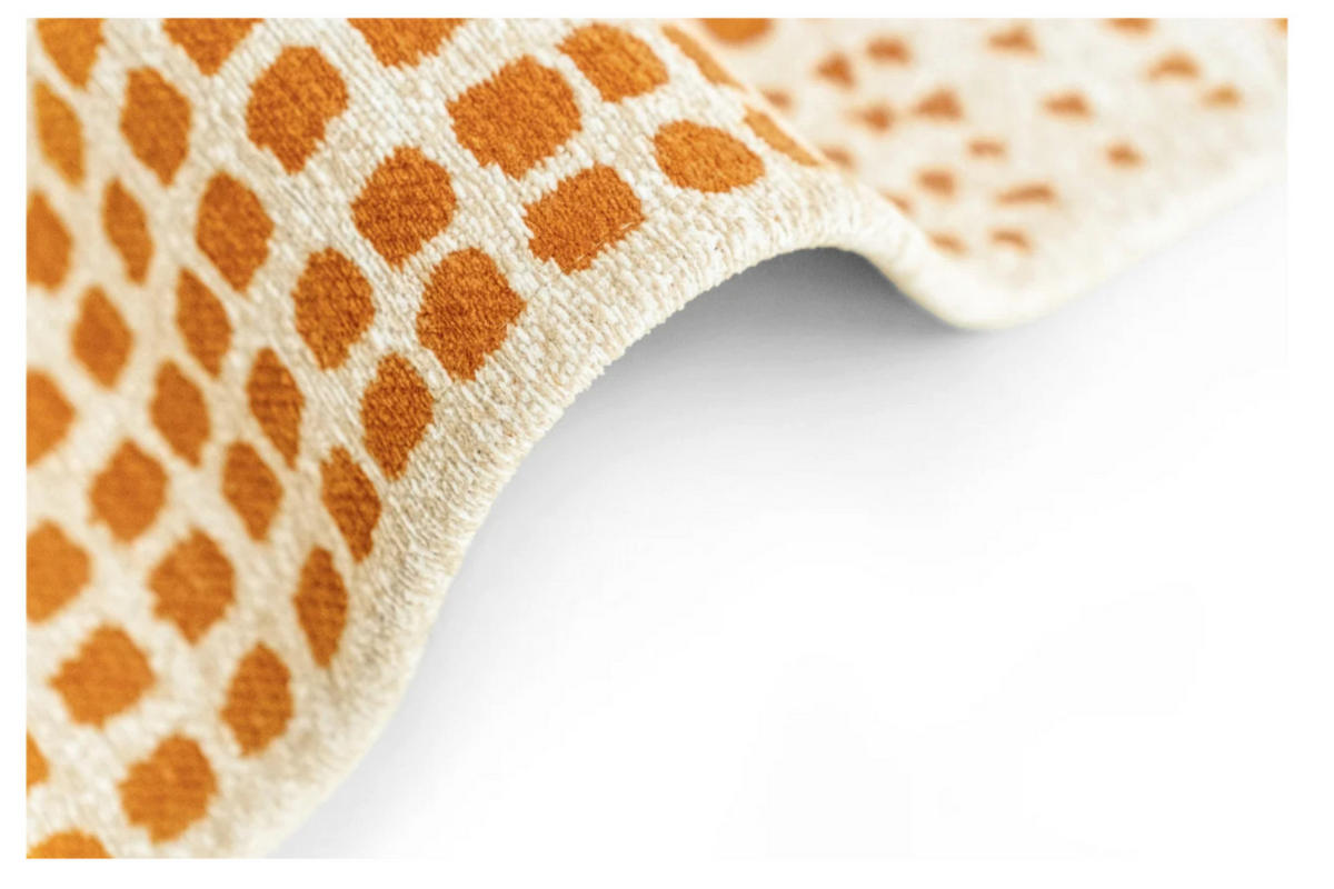 TEPPICH modern Flachgewebe TERRACE Gelb 240 x 340 cm - Gelb, Textil (240/340cm) - Novatrend