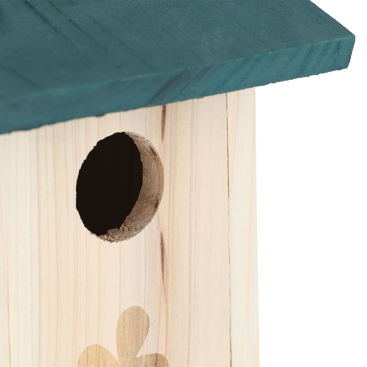 VOGEL-NISTKASTEN - Hellbraun, Holz (14/22/15cm) - Relaxdays