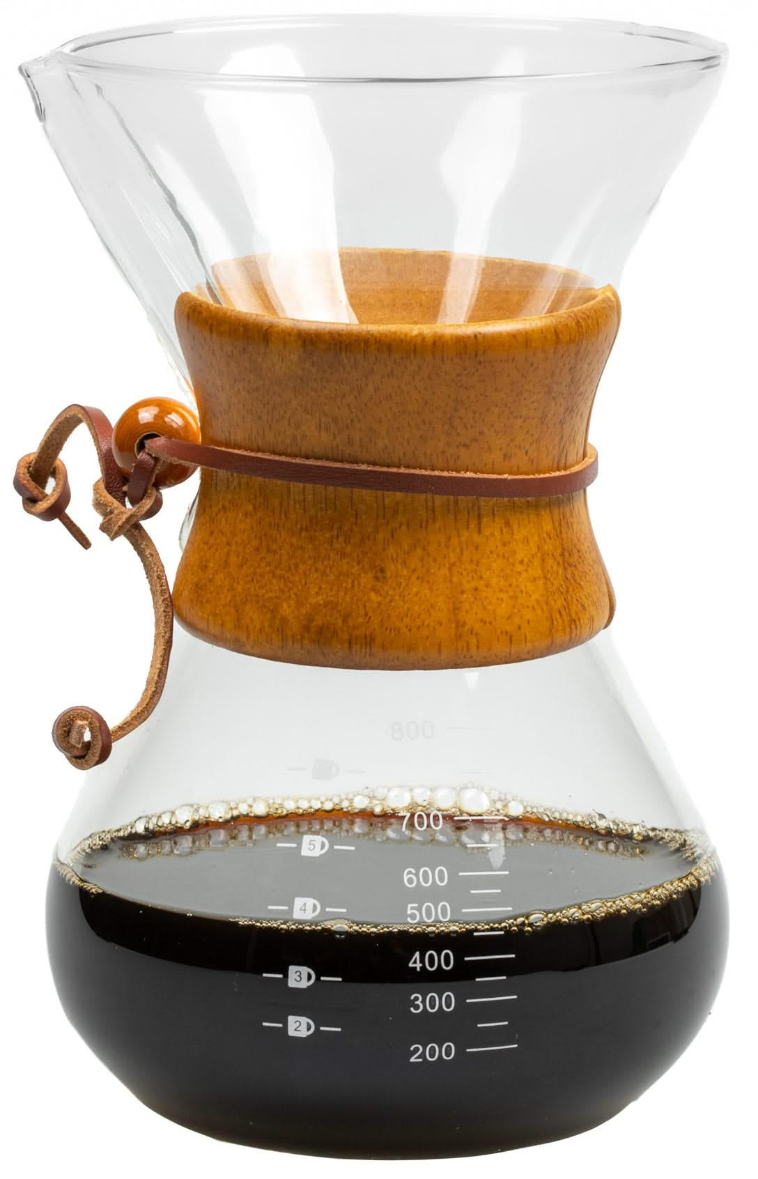 CAFETIERE Pour Over Kaffeekanne - 800 ml - Transparent, Glas (2/22/14cm) - Jay Hill