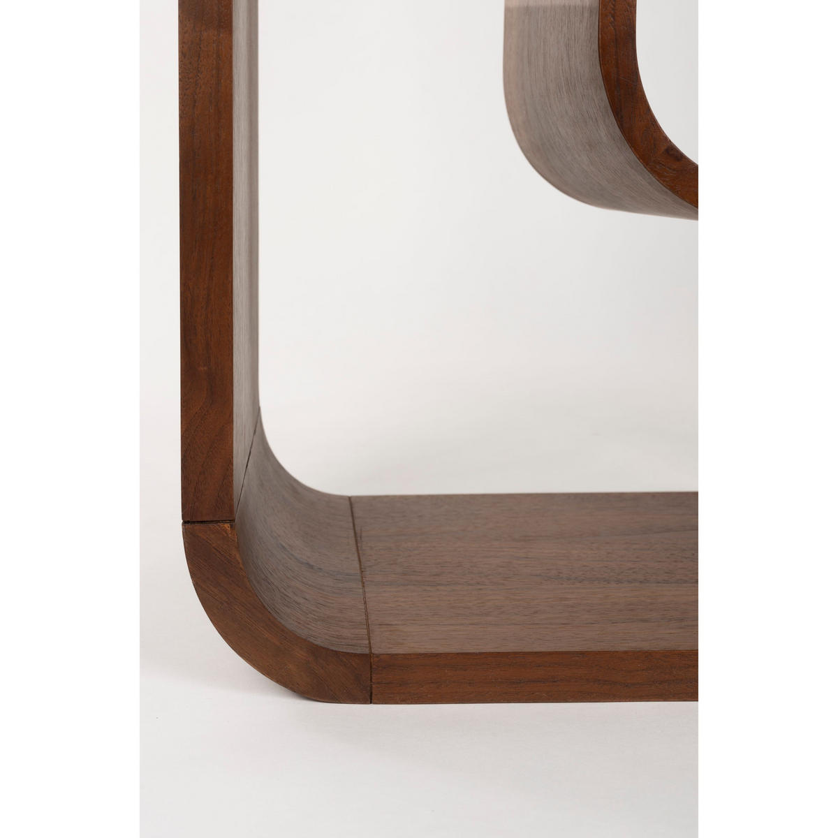 STANDREGAL Seven Niedrig Holz Dunkelbraun - Braun, Holzwerkstoff (60/160/35cm) - Zuiver