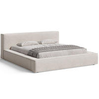 POLSTERBETT Mali 120x200 Beige - Beige, Textil (120/200cm) - Graingold