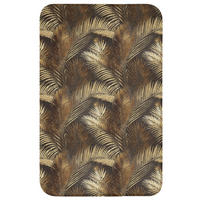 WC PŘEDLOŽKA Tropical - Listy - zlaté 50x80 cm - zlatá, textil/plast (50/1cm) - OnlyWow