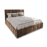 POLSTERBETT TARANTO 140x200 cm mit Bettkästen - Beige - Beige, Holz (140/200cm) - MASSENO