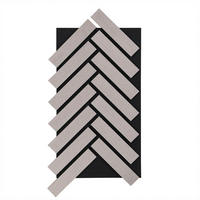 AKUSTIKPANEEL VEGA - Grey Oak, 3 x Paneel - Grau, Holz/Textil (40.5/80/2.2cm) - Home Deluxe