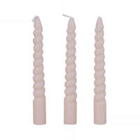 TISCHKERZEN aus Paraffin 1,2/1,2/10 cm - Rosa, Paraffin (1.2/10/1.2cm) - Home Styling Collection