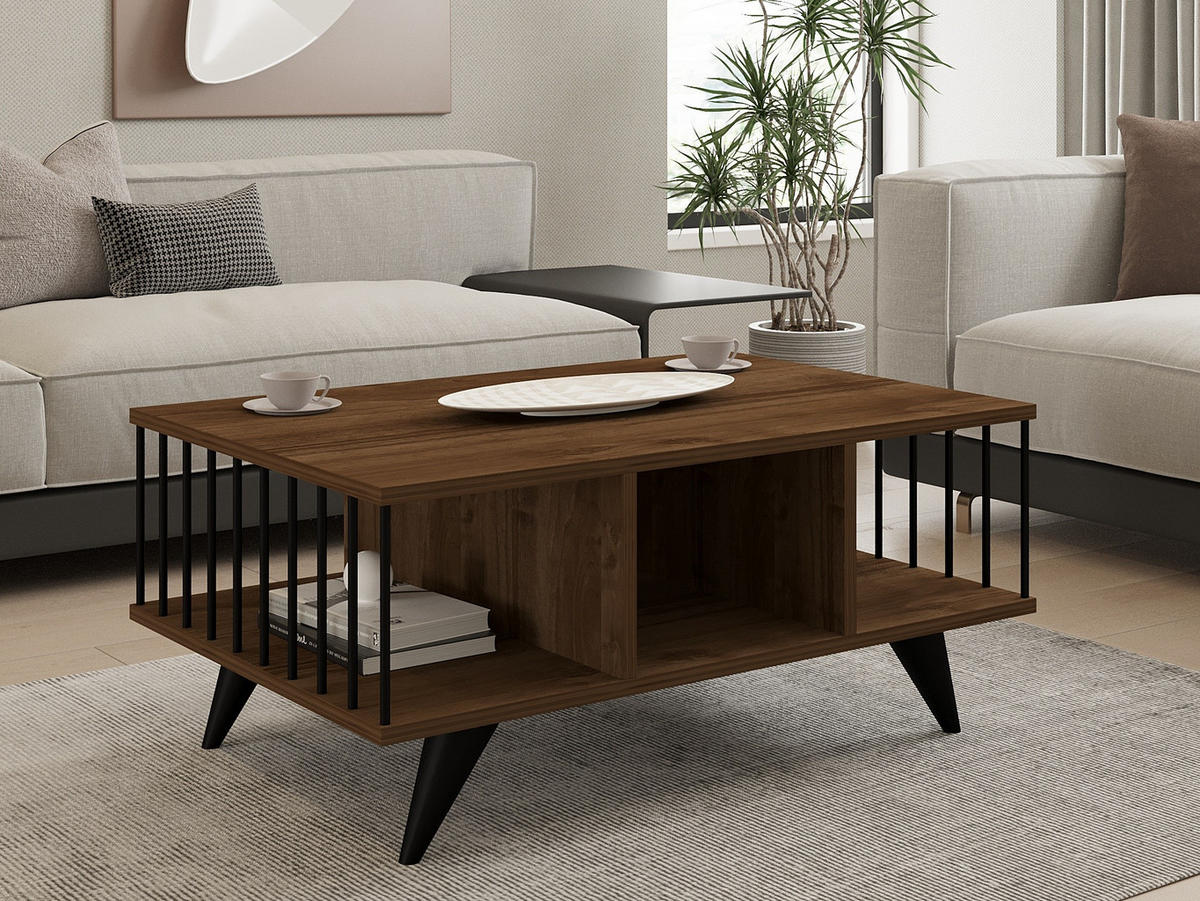 COUCHTISCH bert Braun - Braun, Holz (90/60/40cm) - Habitat Garten