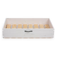 BETTKASTEN 110x80 cm - Schwarz/Weiß, Holz - MSL wooden furniture