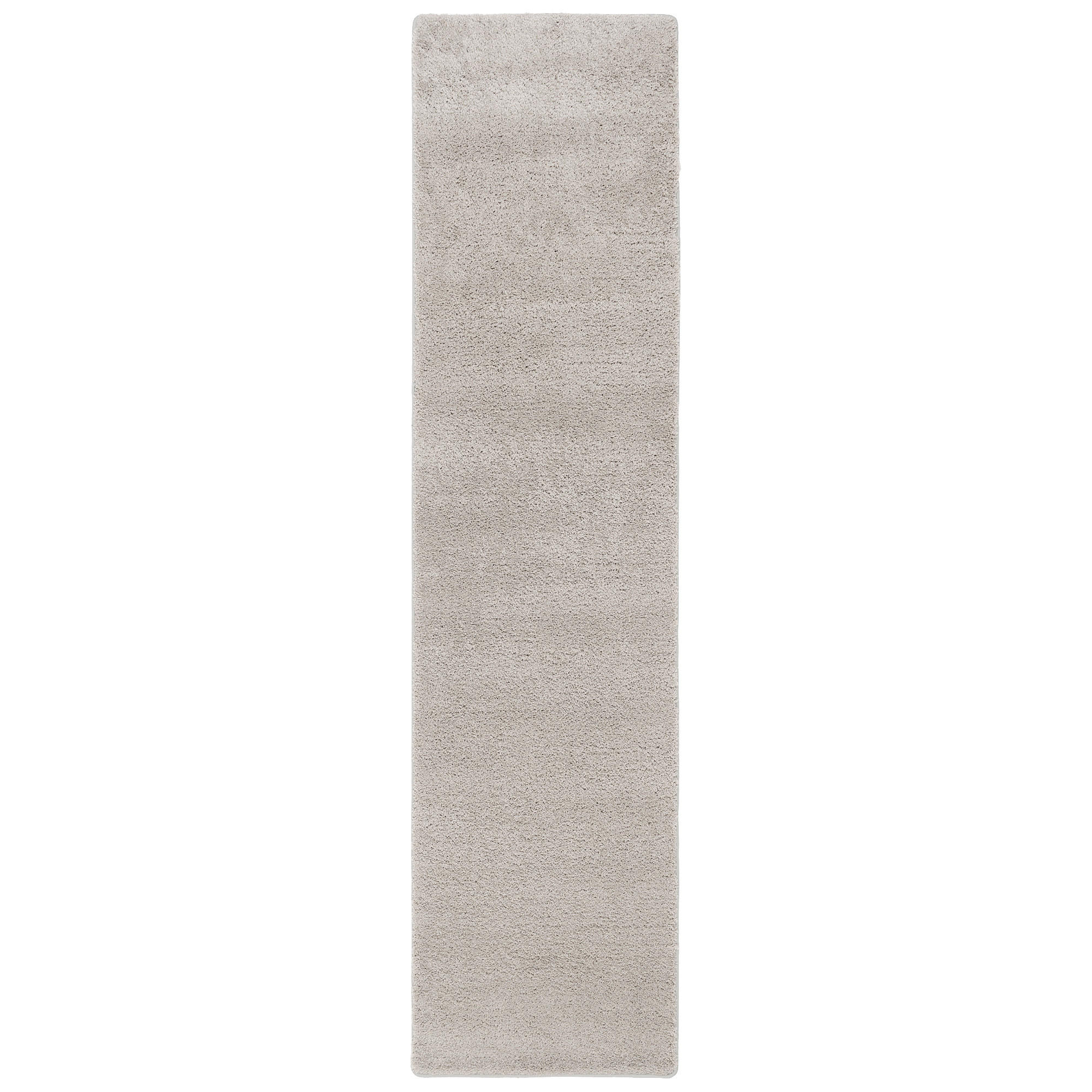 Snapstyle Hochflor Grau 80x400 cm
