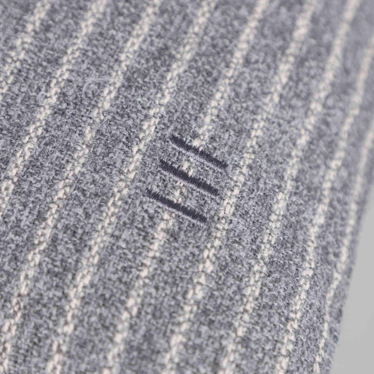 ZIERKISSENHÜLLE DEKOKISSENHÜLLE FUN STRIPE 2er Set - Grau, Textil (38/38cm) - Esprit