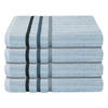 HANDTUCHSET Ohio - 4-teilig - 50 x 100 cm - Hellblau - Hellblau, Textil (50/100cm) - Uncover by Schiesser