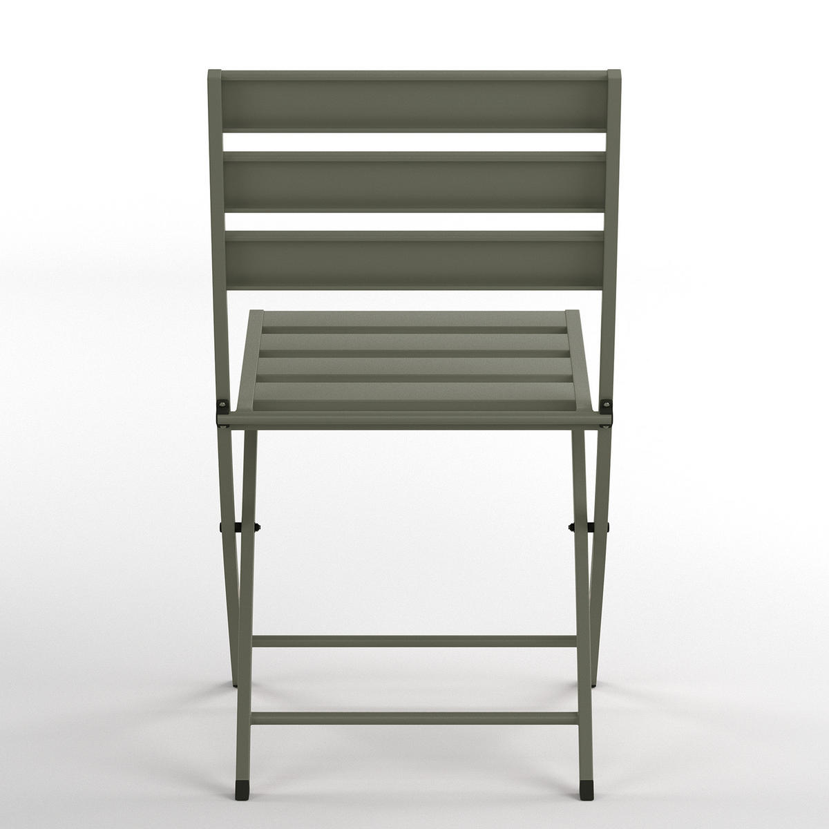 KLAPPSTUHL - 2er-Set - Stahl - Salbeigrün, Metall (45/83/55cm) - home24