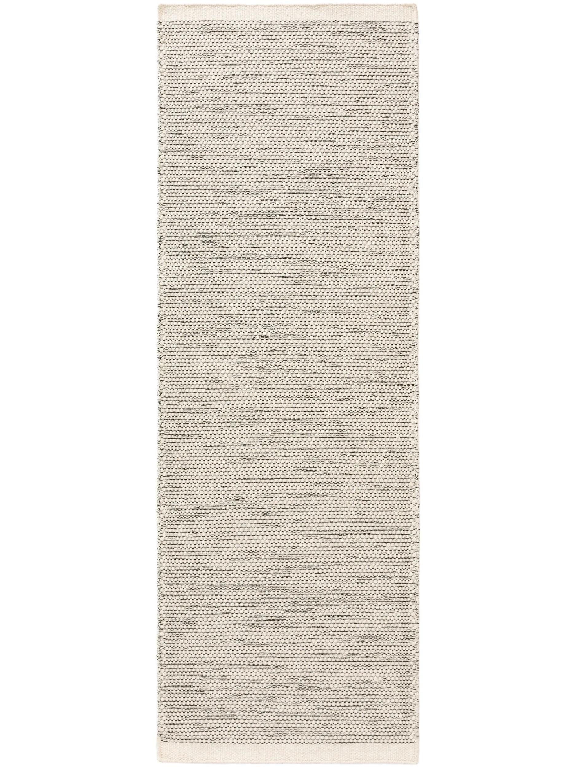 VOLNENA tekaška preproga Rocco bež/črna 80x250 cm - bež, tekstil/naravni materiali (80/250cm) - benuta Pure
