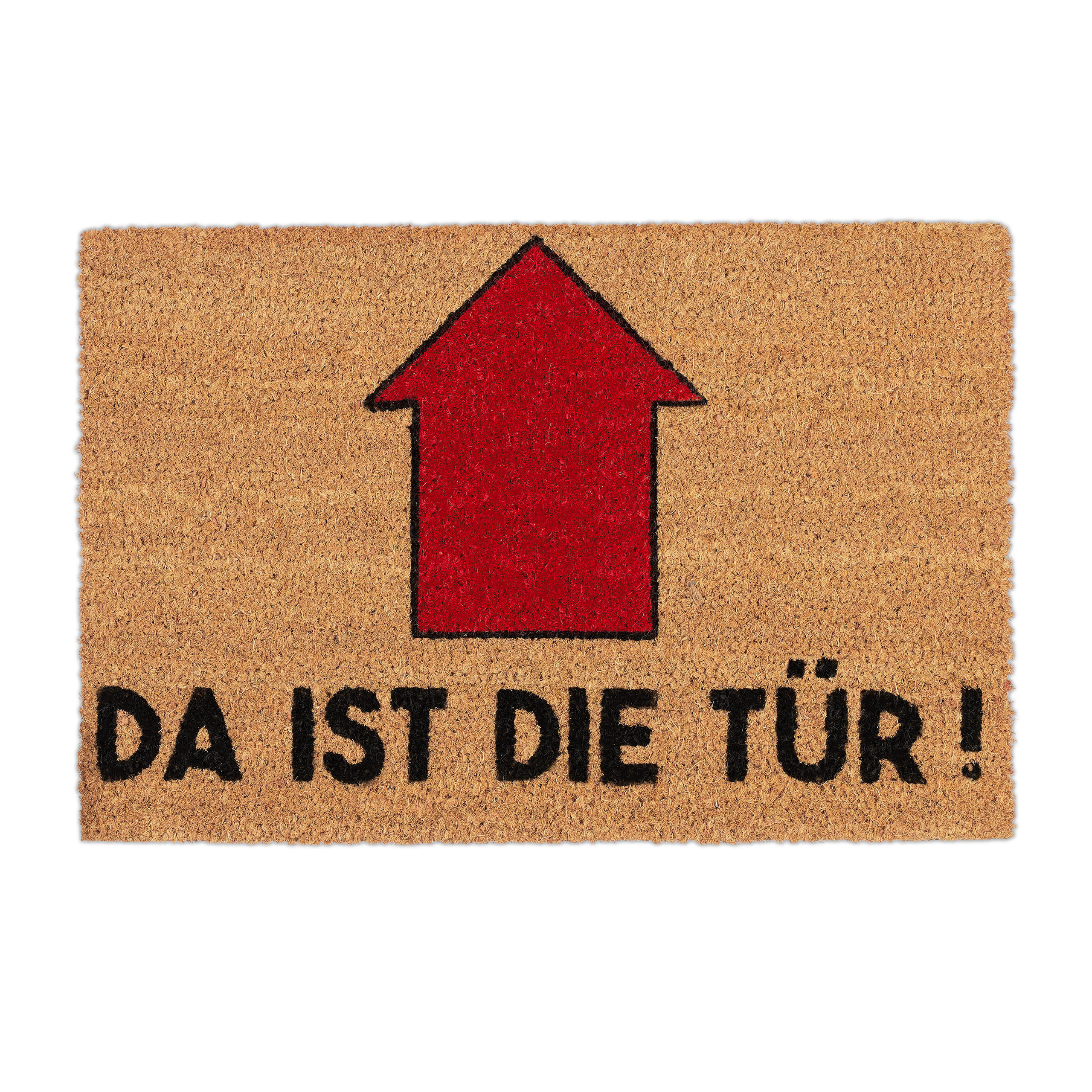 FUSSMATTE - Multicolor, Kunststoff/Textil (60/40cm) - Relaxdays