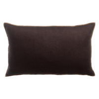 KISSEN Zeff Céleste ebenbraun 30 x 50 cm - Dunkelbraun, Textil (30/50cm) - Vivaraise