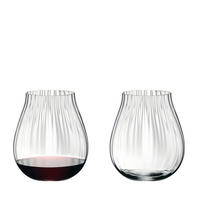 TUMBLER Collection Optical Happy O, 2er Set, Hochwertiges Glas, 762 ml - Transparent, Glas (0.76L) - Riedel