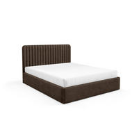 POLSTERBETT BEZA II - Braun - Braun, Textil (140/200cm) - AN-Moebel 4u