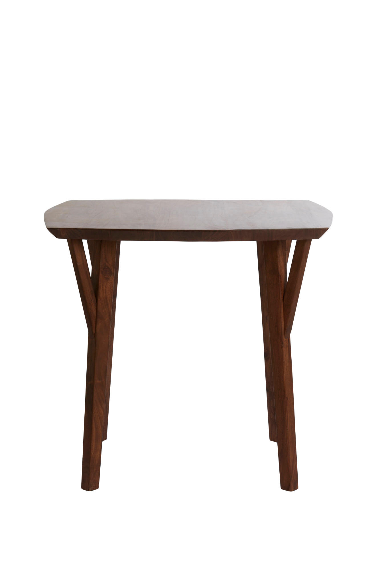 ESSTISCH Quenza Braun 85/85/78 cm - Dunkelbraun, Holz (85/85/78cm) - Light & Living