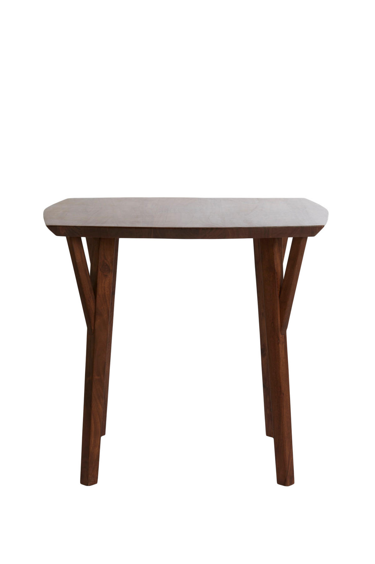 ESSTISCH Quenza Braun 85/85/78 cm - Dunkelbraun, Holz (85/85/78cm) - Light & Living