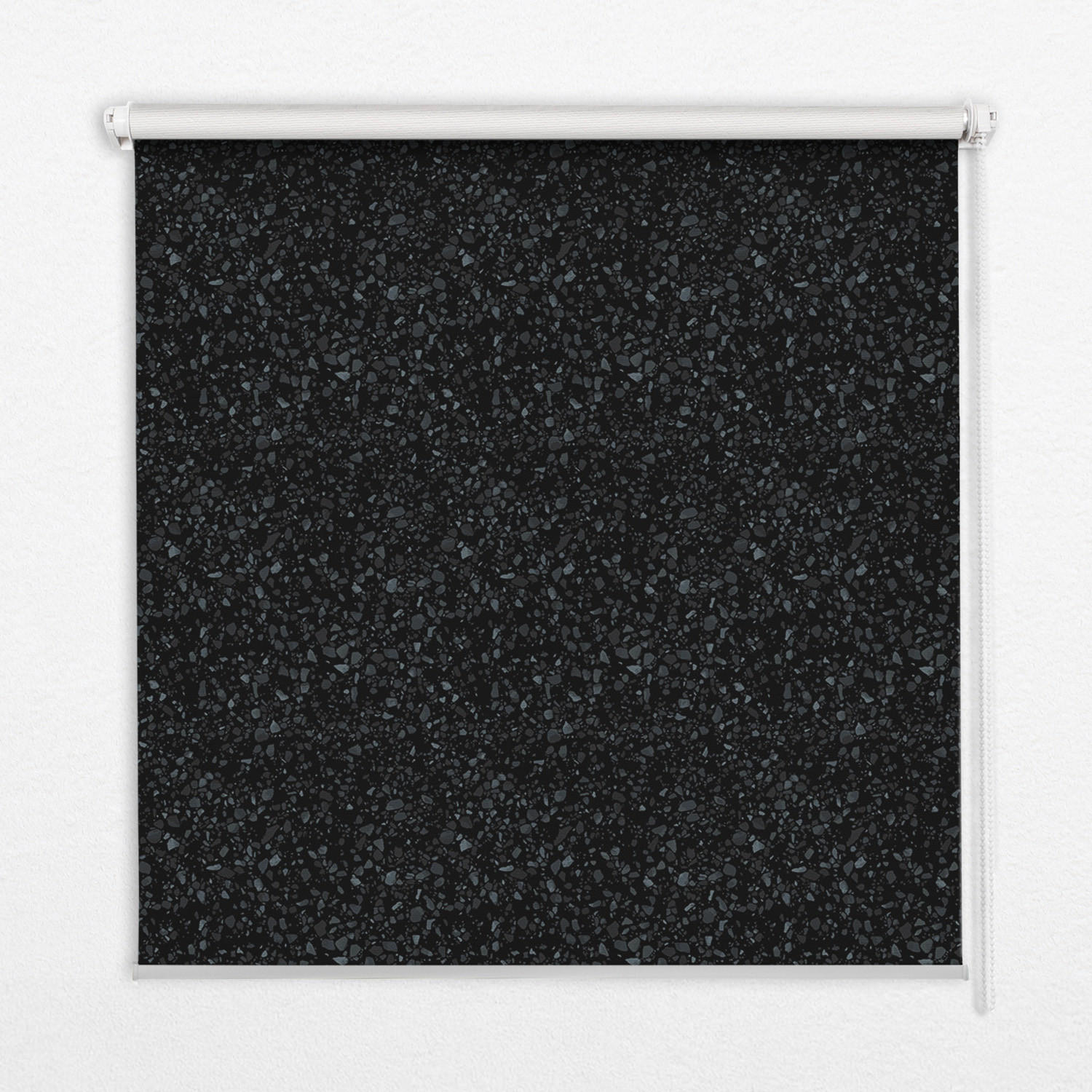 TULUP VNITŘNÍ roleta - okenní roleta - roleta - 100x180 cm - Prvky na černém pozadí