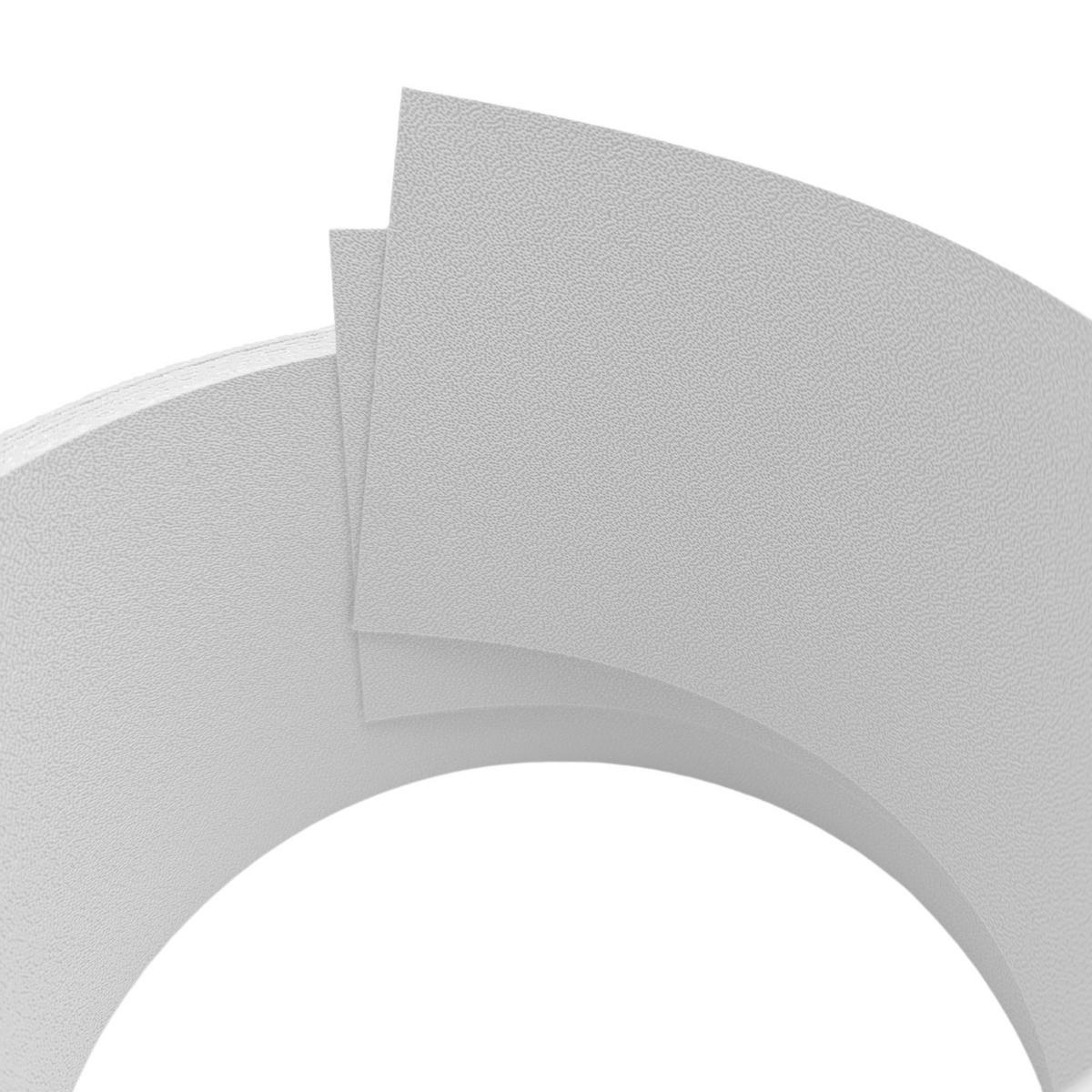 SICHTSCHUTZSTREIFEN Premium Halbe Set Einzelstreifen Weiß 2,55m - Weiß, Kunststoff (255/9.5cm) - ZAUN|ZU
