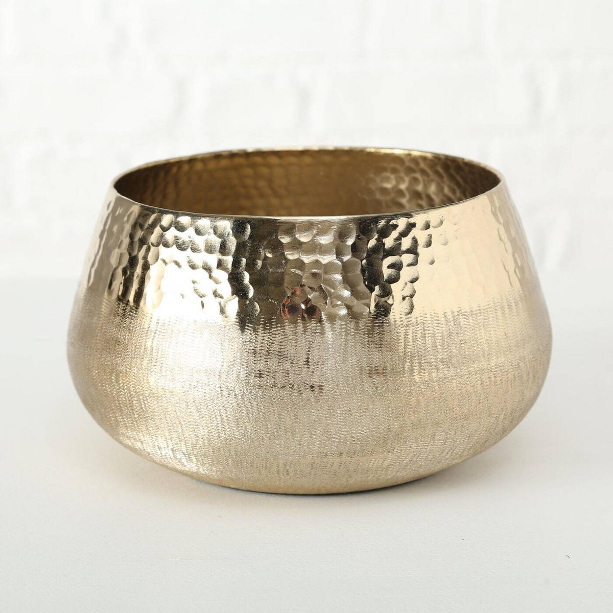 KERZENHALTER Gold 2er-Set - Goldfarben, Metall (20/12/20cm) - Boltze Home