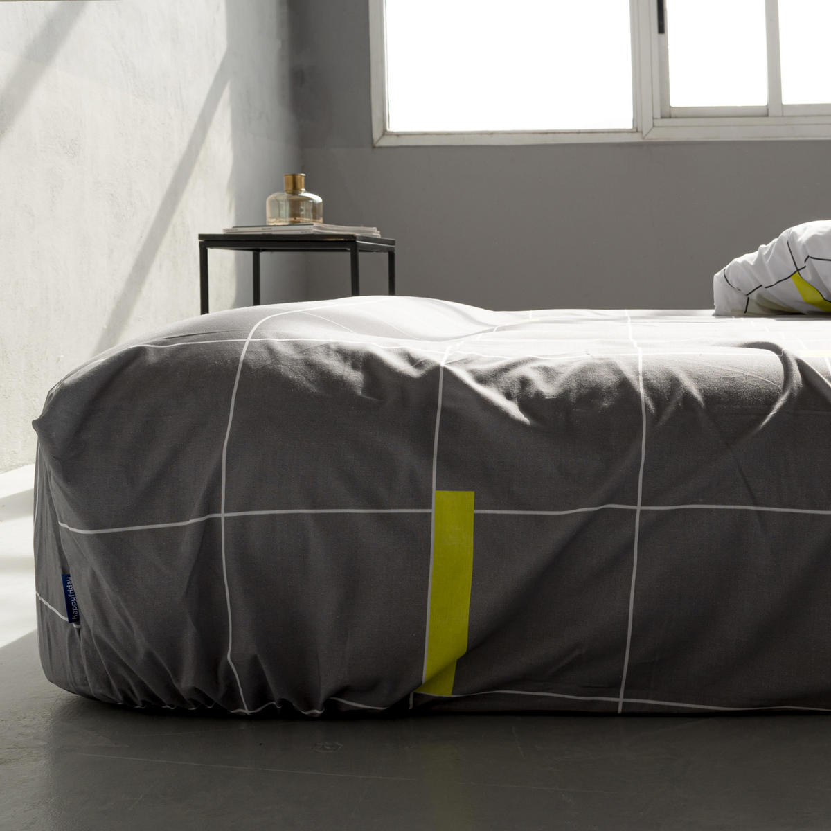 SPANNBETTTUCH firefly 200x200x32 cm mehrfarbig - Multicolor, Textil (200/200cm) - Happy Friday