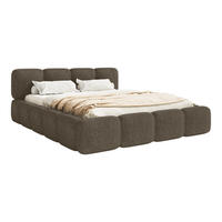 POLSTERBETT BALMONTE 140x200 cm, Braun - Braun, Textil (200/140cm) - Fedve