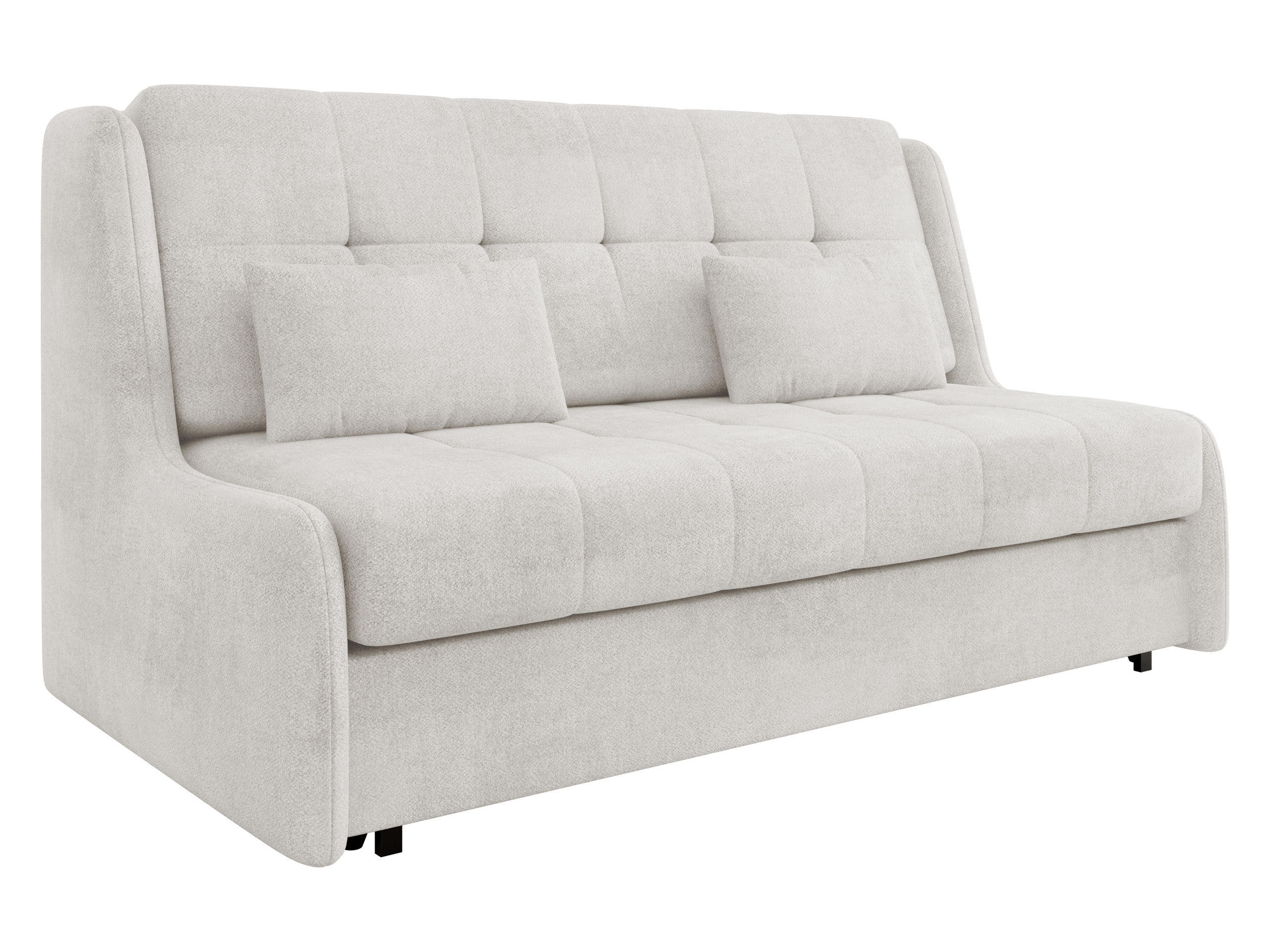 SCHLAFSOFA Viva Elite IV - Schwarz/Naturfarben, Holz/Metall (166/85/98cm) - MIRJAN24