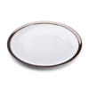 DINNERTELLER Cal Weiß 24/24/2 cm Keramik - Weiß, Keramik (24cm) - Mondex