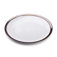 DINNERTELLER Cal Weiß 24/24/2 cm Keramik - Weiß, Keramik (24cm) - Mondex