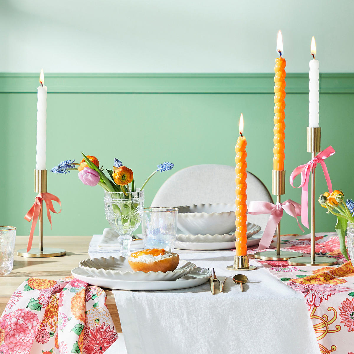 KERZENHALTER Highlight - Goldfarben, Metall (11/29/11cm) - Butlers